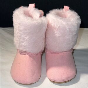 bebe Pink Baby Walker Shoes